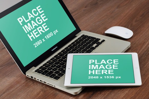 MacBook Pro and iPad