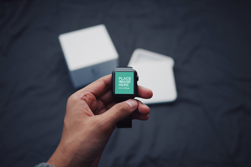 Apple watch 3 mockup