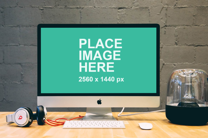 5K iMac mockup