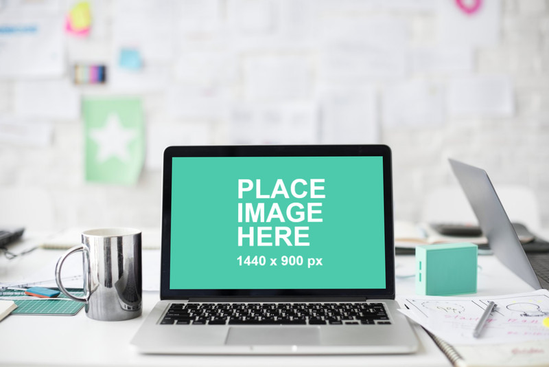 Macbook Pro in office